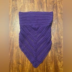 Wild Oleander Scarf. Cowl version